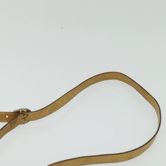 CELINE Macadam Canvas Shoulder Bag Pvc Beige Gold - Picture 8 of 12